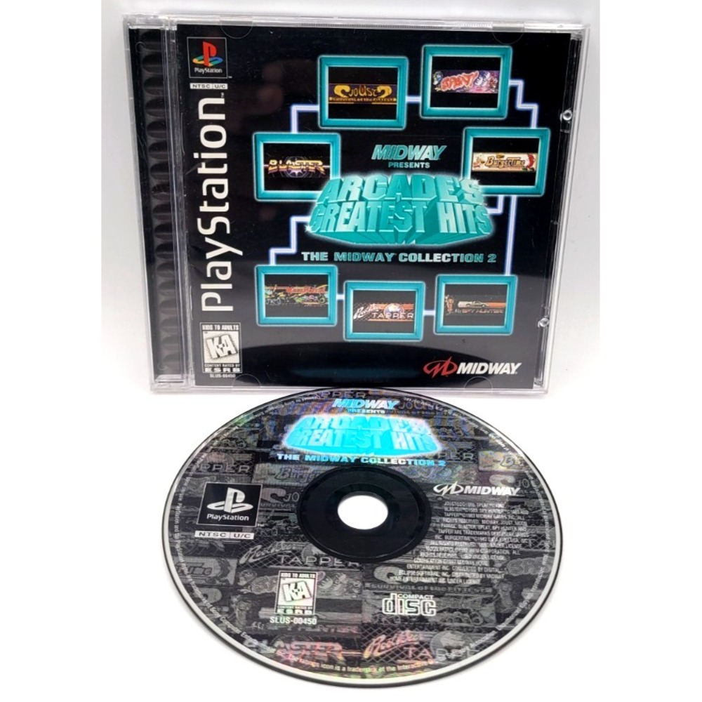 Arcade's Greatest Hits: The Midway Collection 2 (Sony PlayStation 1, 1997) REG